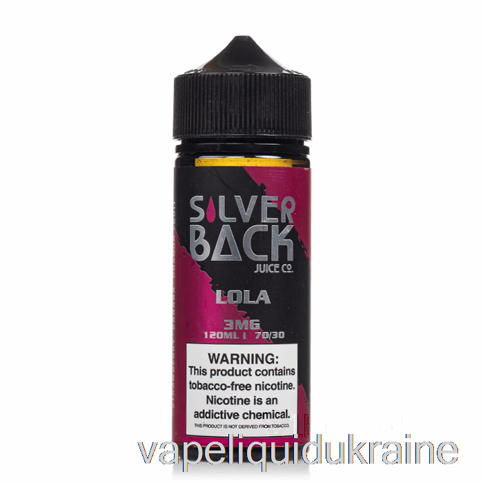 Vape Liquid Ukraine Lola - Silverback Juice Co. - 120mL 0mg